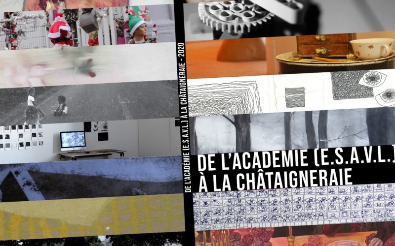 Very Contemporary, La Châtaigneraie, De l’Académie (E.S.A.V.L.) à La Châtaigneraie