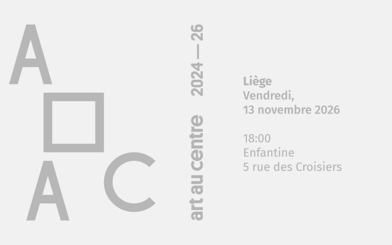Very Contemporary, Mouvements Sans Titre, Presentation of the Art au Centre 2024–2026 Catalog